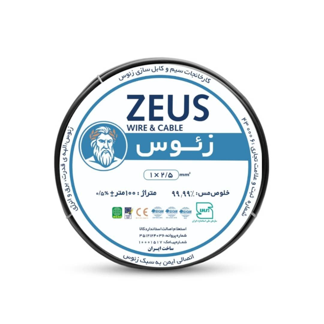 سیم افشان زئوس سایز ۲.۵×۱